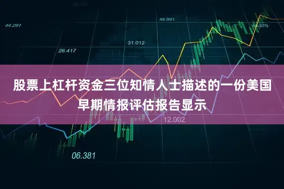 股票上杠杆资金三位知情人士描述的一份美国早期情报评估报告显示