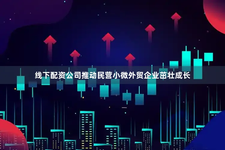 线下配资公司推动民营小微外贸企业茁壮成长